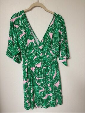 Lilly Pulitzer Palm Royal Mini Dress/Romper size XS